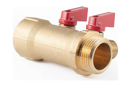 Коллектор с шаровыми кранами PROFACTOR в/н 1" х 2 вых 1/2"нар PF MV 265.2