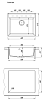 Кухонная мойка Florentina Тоскана 62 см песочный, 17.050.D0620.107