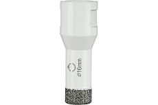 Коронка алмазная по керамограниту 16 мм, M14 на УШМ Diamond Industrial DIDKVP16M14