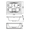 Фронтальная панель Kolpa-San Manon BASIS 210x165