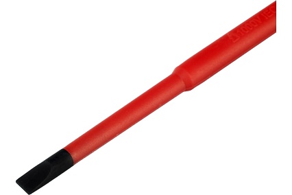 Диэлектрическая отвертка SL5.5х125мм, CrMo, до 1000В Gross 12943