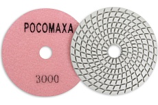 Алмазный гибкий шлифовальный круг (100 мм; зерно 3000) мокрая шлифовка РОСОМАХА 153000