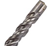 Бур по бетону (24х600 мм; 4 режущих кромки; SDS-plus) EКТО DS-005-2400-0600