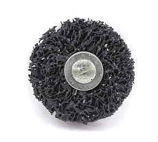 Круг зачистной полимерный коралловый со штифтом Black (63х15х6 мм; зернистость грубая coarse) РемоКолор 37-1-407