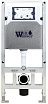 Комплект Weltwasser 10000006931 унитаз Salzbach 004 MT-BL + инсталляция + кнопка Amberg RD-BL