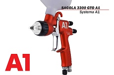 Краскопульт A1 Sagola 3300 1.3 tech logo 10141567