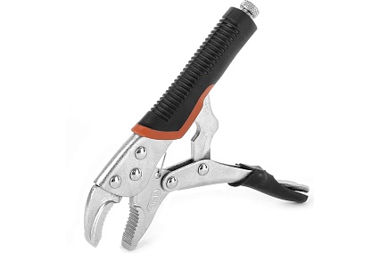 Зажимные клещи Intertool универсальные, 180мм, Cr-V UT-5202