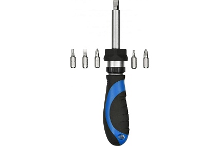 Отвертка Tulips Tools 6 в 1, реверсивная IR15-507