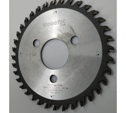Пила подрезная коническая 180x4.3-5.5/3.2x50 мм, Z36 Woodtec ВИ 343328