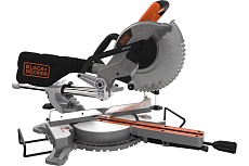 Торцовочная пила с протяжкой Black&Decker BDKITBES7002D-RK