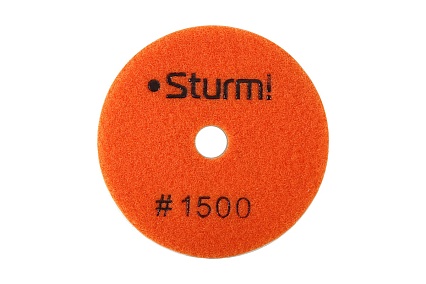 Круги шлифовальные гибкие Sturm ! 9012-W100-1500
