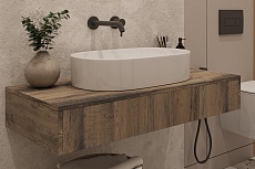 Тумба со столешницей ЗОВ Токио 100 см древесина аттик