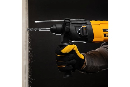 Электрический перфоратор Denzel rhh-600-22, sds-plus, 600 вт, 2.5 дж, 2 режима 26602