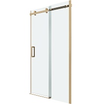 Душевая дверь Grossman Classic 100x195 прозрачное, золото сатин 100.K33.04.100.32.00