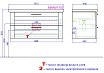 Тумба с раковиной Aqwella Манчестер 100 см подвесная