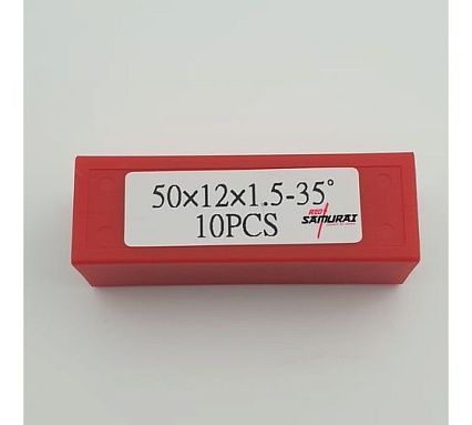Нож твердосплавный универсальный RED SAMURAI TS 50x12x1,5 (T04F) (10шт.) TPRS0001308