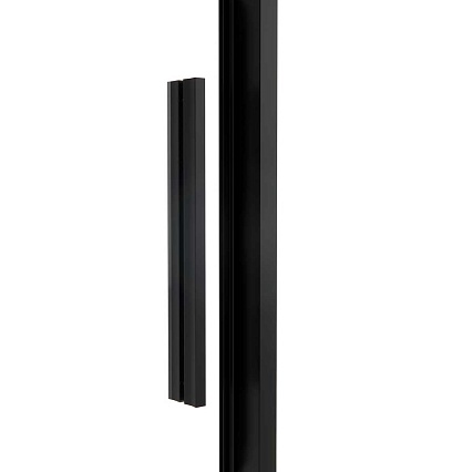 Душевой уголок Vincea Slim Soft VSR-1SS8012CLB 120x80 черный, стекло прозрачное