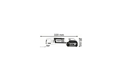 Универсальный резак | реноватор Bosch GOP 18 V-EC 0.601.8B0.000