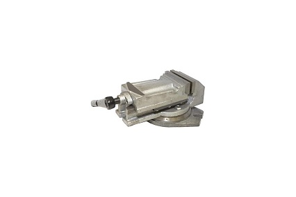Станочные тиски CNIC Q12 QH125 125 мм, чугунные, поворотные, с закрытым винтом, ход 100 мм 32663