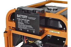 Бензиновый генератор Carver ppg- 6500e welder сварочный; lt-190f, 5,0/5,5квт, 230в, бак 25 л, обм.медь 01.020.00039