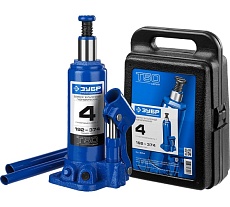 Гидравлический бутылочный домкрат 4т, 192-374мм, в кейсе Зубр T50 43060-4-K_z01