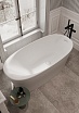 Ванна из искусственного камня Allen Brau Solid Stone Krion Neo XL 180x80 белый матовый 2.35002.21