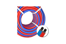 Рукав газовый сдвоенный синий+красный (6.3 мм; III кл.; бухта 40 м) HYRUBBERS СВ000007563