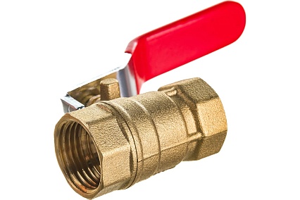 Шаровой кран ProfEco 1/2 ВР-ВР, муфтовый, ручка, Ду15, Ру20 11Б27п1 PE-12FFL