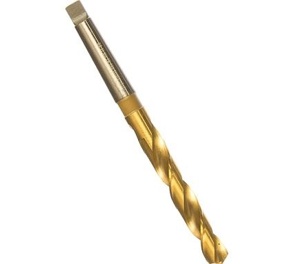 Сверло по металлу Профоснастка 18 мм КМ2 HSS M2 TIN/118 DIN 345, 1 шт., №2104 30205104