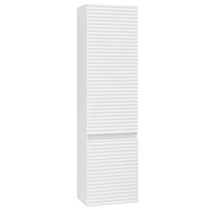 Шкаф пенал Jorno Cossety 33 см, Белый Coss.04.124/P/W/JR