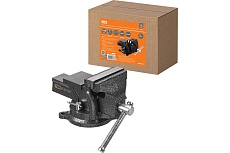 Тиски слесарные TDM ELECTRIC поворотные, c наковальней, 100 мм, &quot;Рубин&quot;, TDM SQ1026-0131