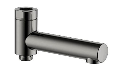 Излив для ванны AQUAme AQM8301GM поворотный, оружейный металл