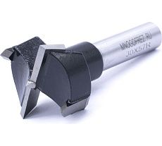 Сверло чашечное четырехзаходное по дереву FT120116R (30х57 мм; хв-к 10 мм; правое вращение) МНОГОФРЕЗ 6605