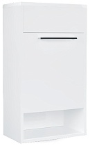 Тумба с раковиной 1MarKa Lira 40 см подвесная, правая, белый глянец