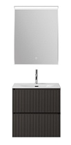 Мебель для ванной BelBagno Uno-Mini 50 см Темно-серый матовый