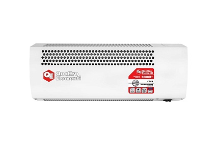 Электрическая тепловая завеса Quattro Elementi QE-3000TVZ (1,5/3,0 кВт, 300 м.куб/ч, 220 В, 50 Гц) 915-519