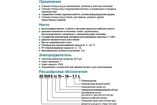 Канализационый насос LEO 65 SWEm 15-10-1,1 1177