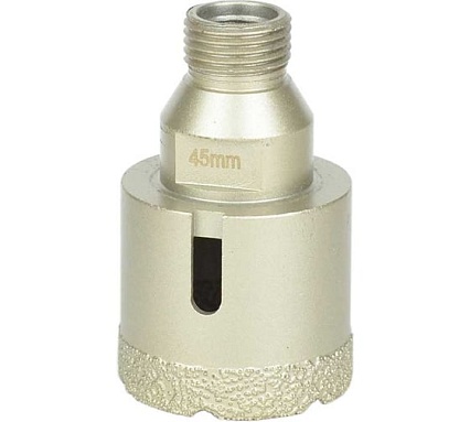 Коронка алмазная, вакуумное спекание (45х40 мм; 1/2"; М14) TECH-NICK TUK 136.600.7023