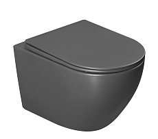 Подвесной унитаз Vincea Tornado Globo VT1-14TMA безободковый, антрацит матовый