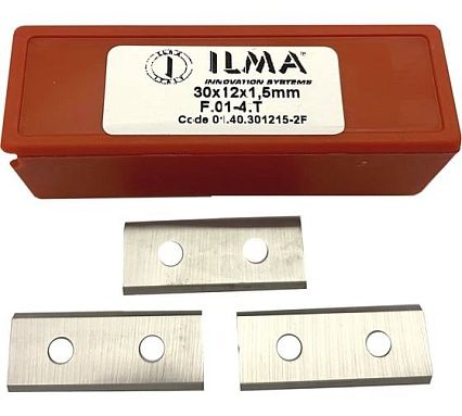 Нож сменный твердосплавный ILMA 30x12x1,5 стандарт HW, 35º, Z=2 NR, упаковка 10шт 01.40.301215-2F-10