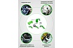 Краскораспылитель Forsage H-827-2V c верхним пластиковым бачком, набор 5 предметов F-SGK-5(58003)