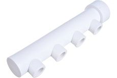 Коллектор Blue Ocean полипропиленовый 4 отвода - 40х20х4 PPRF/FCETA(W) -40х20х4