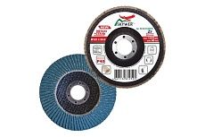 Круг лепестковый торцевой Цирконий 125х22.2 мм, P40, 10 шт SKYWER SK-KLTZ125P40