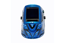 Маска сварщика Foxweld КОРУНД МЕГА синяя, ф-р MEGA LED 2 7188