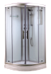 Душевая кабина Timo Standart T-6609SF Silver Fabric 90x90, без г/м, матовые стекла, хром