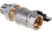 Шаровой кран ELSEN Strong T, 3/4", НВ, ручка-бабочка, с накидной гайкой EV34.3201
