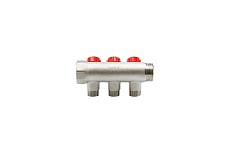 Коллектор VRT 1&quot;x1/2&quot;, с регулировочными вентилями, 3 выхода 524074