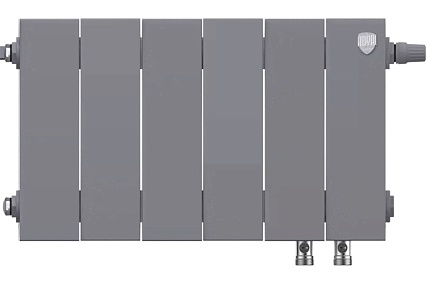 Радиатор Royal Thermo PianoForte 200 /Silver Satin - 6 секций VDR НС-1346034