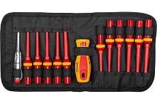 Набор изолированных отверток Центроинструмент 13 предметов, в мягком чехле 1834-SET-4