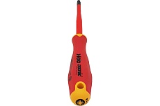 Диэлектрическая отвертка Felo PZ 2х100, E-Slim Ergonic 41529390